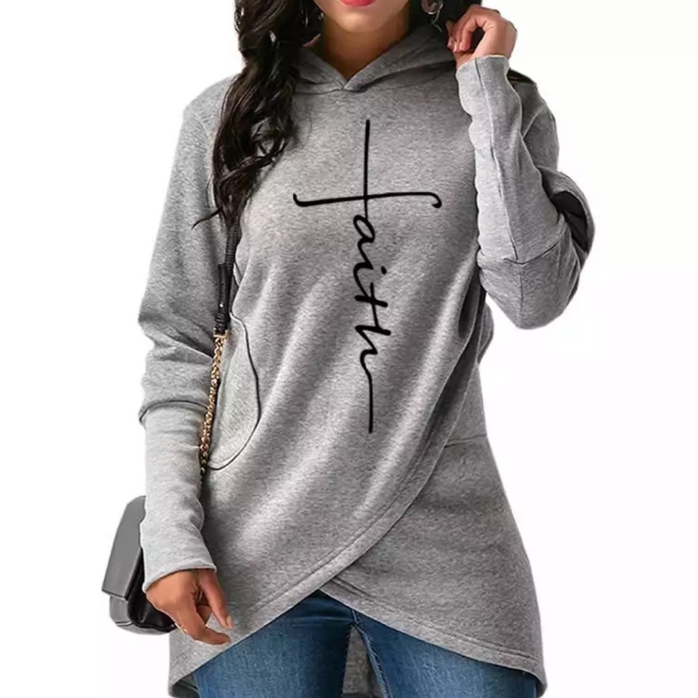 𝅺FAITH Hoodie Sweatshirt.